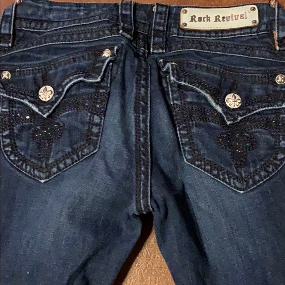 ROCK REVIVAL HEATHER BOOT CUT SIZE 29